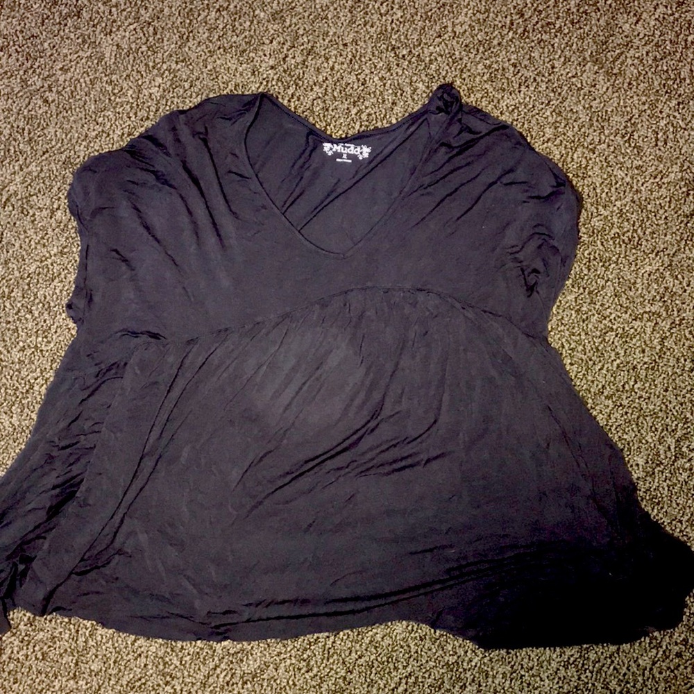 Gray Mudd XL V NECK SHIRT
